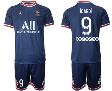 Icardi Paris Saint-Germain blue jersey