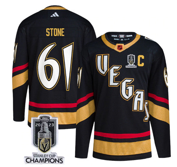 Mark Stone Vegas Golden Knights black Reverse Retro jersey