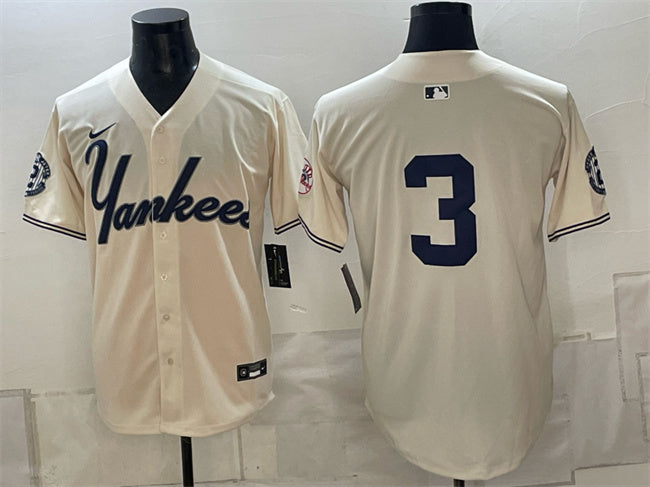 Babe Ruth New York Yankees cream Limited jersey