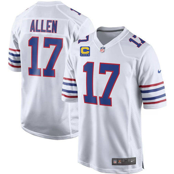 Josh Allen Buffalo Bills white Game jersey