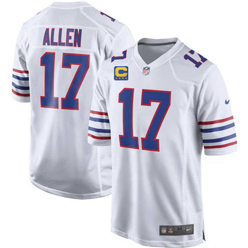 Josh Allen Buffalo Bills white Game jersey