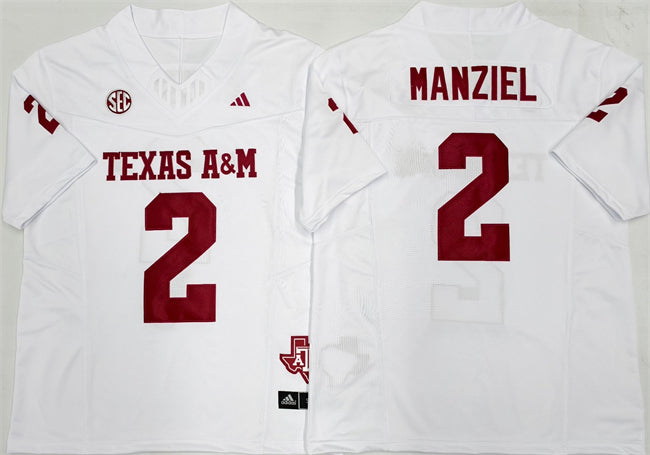 Johnny Manziel Texas A&M Aggies white jersey