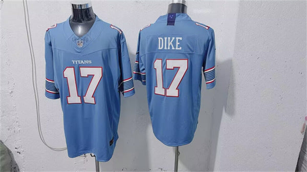 Chimere Dike Tennessee Titans blue Vapor jersey
