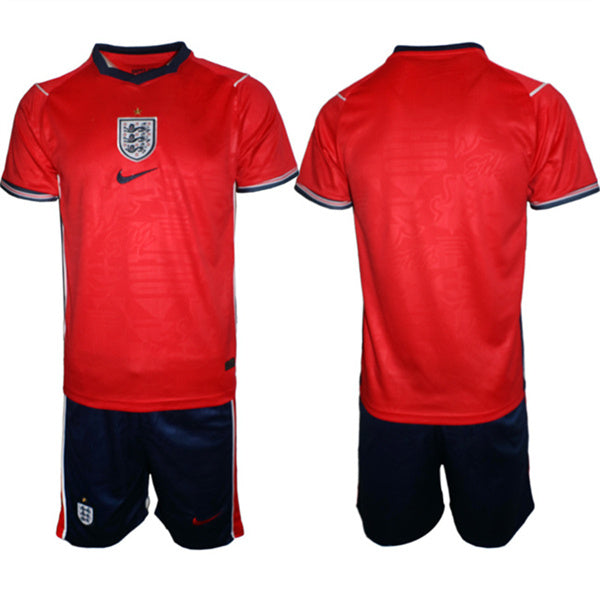 England National Team red Away jersey