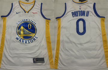 Gary Payton II Golden State Warriors white jersey