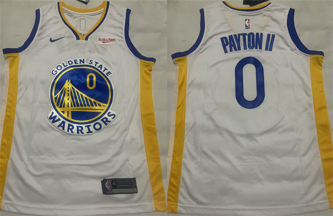 Gary Payton II Golden State Warriors white jersey