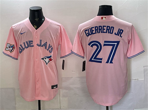 Vladimir Guerrero Jr Toronto Blue Jays pink jersey