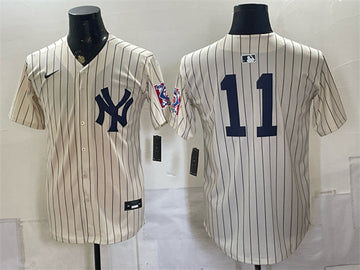 Anthony Volpe New York Yankees cream jersey