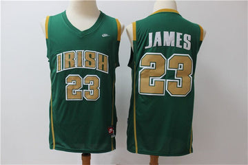 Lebron James Notre Dame Fighting Irish green Limited jersey