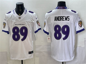 Mark Andrews Baltimore Ravens white Vapor jersey
