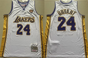 Kobe Bryant Los Angeles Lakers white jersey