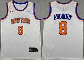 OG Anunoby New York Knicks white jersey