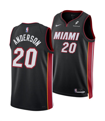 Kyle Anderson Miami Heat black jersey