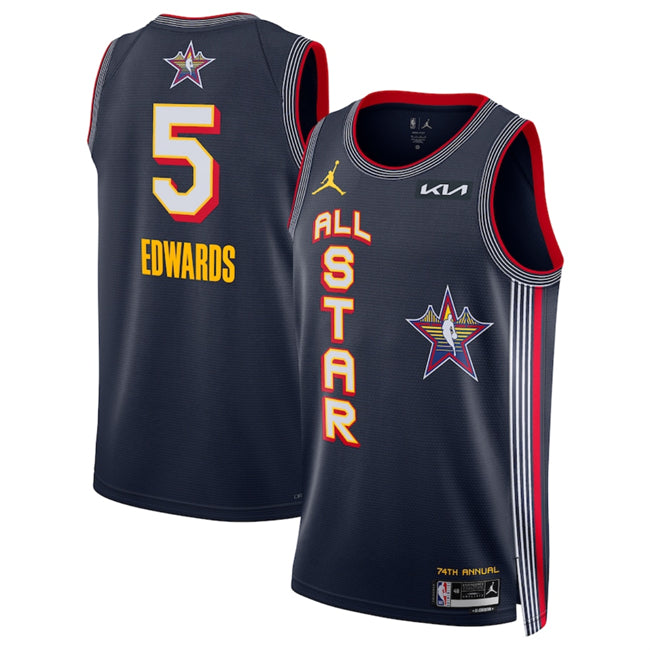 Anthony Edwards NBA All-Star navy jersey