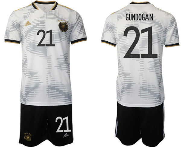 Gündogan Germany National Team white Home jersey