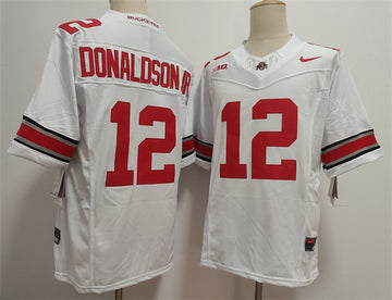 Jcj Donaldson Ohio State Buckeyes white Limited jersey