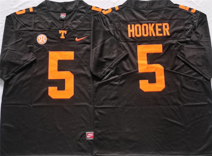 Hendon Hooker Tennessee Volunteers black jersey