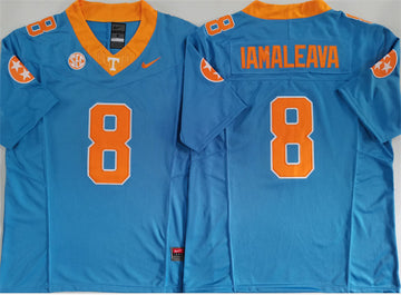 Nico Iamaleava Tennessee Volunteers blue jersey
