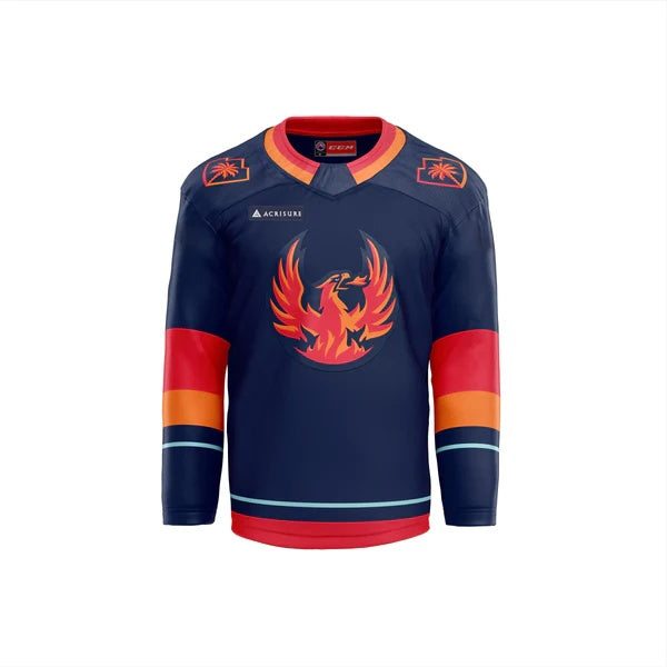 Custom Coachella Valley Firebirds jersey