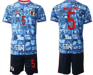 Nagatomo Japan National Team blue Home jersey