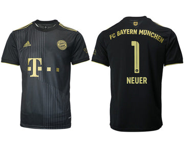 Neuer Bayern Munich black Away jersey