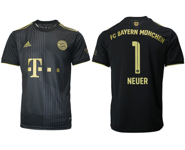 Neuer Bayern Munich black Away jersey