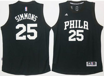 Ben Simmons Philadelphia 76ers black Fashion jersey