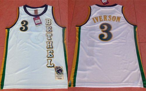 Allen Iverson Philadelphia 76ers white jersey