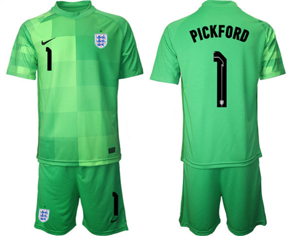 Pickford England National Team green jersey