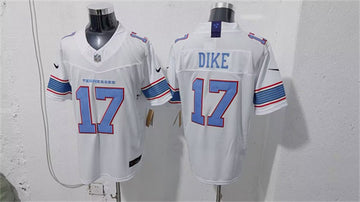 Chimere Dike Tennessee Titans white Vapor jersey