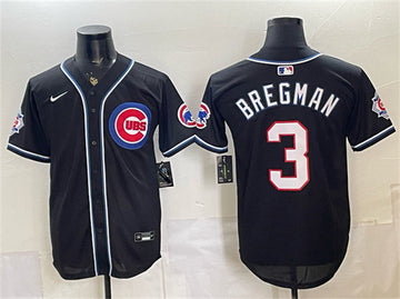 Alex Bregman Chicago Cubs black Vapor jersey