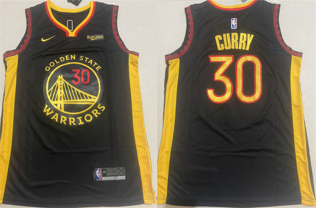 Stephen Curry Golden State Warriors black jersey