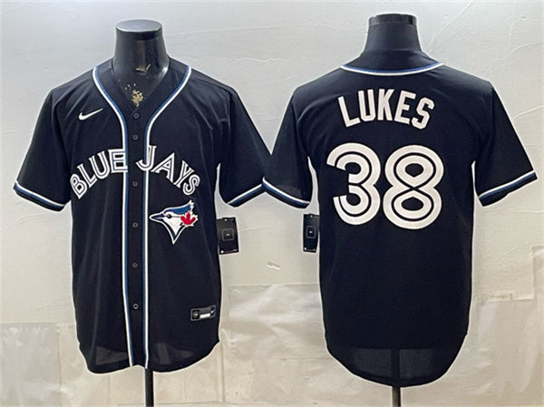Nathan Lukes Toronto Blue Jays black Fashion jersey