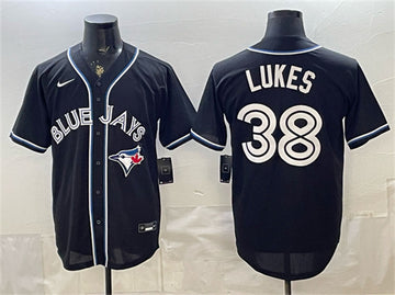 Nathan Lukes Toronto Blue Jays black Fashion jersey