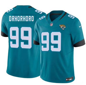 Ruke Orhorhoro Jacksonville Jaguars teal Vapor jersey