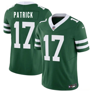 Tim Patrick New York Jets green Vapor jersey