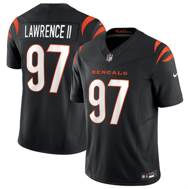 Dexter Lawrence II Cincinnati Bengals black Vapor jersey