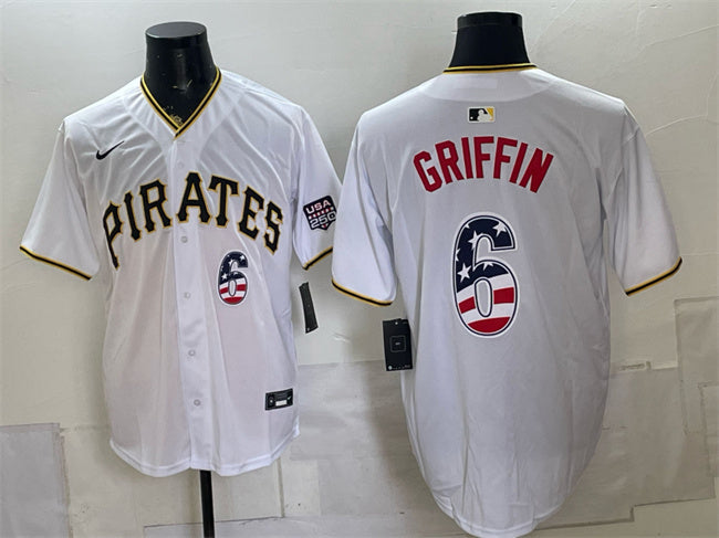Konnor Griffin Pittsburgh Pirates white jersey