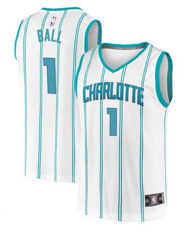 LaMelo Ball Charlotte Hornets white jersey