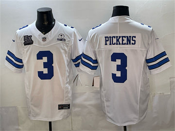 George Pickens Dallas Cowboys white Vapor jersey