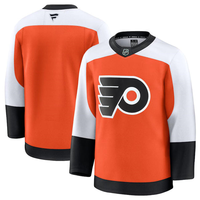 Custom Philadelphia Flyers orange Home jersey