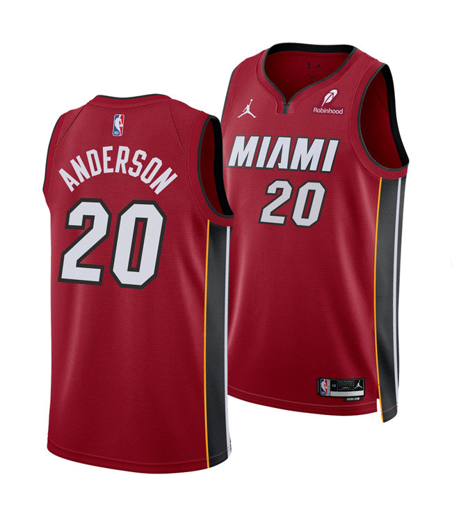 Kyle Anderson Miami Heat red jersey