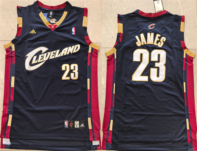 LeBron James Cleveland Cavaliers black Throwback jersey
