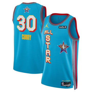 Stephen Curry NBA All-Star blue jersey