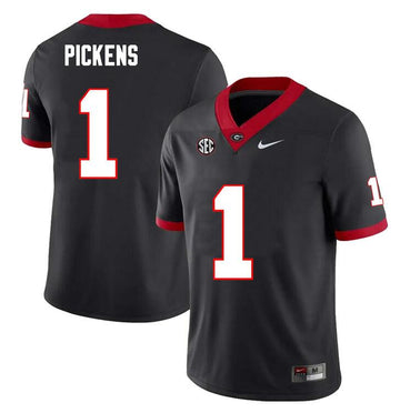George Pickens Georgia Bulldogs black jersey
