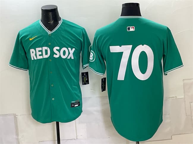 Payton Tolle Boston Red Sox green City Connect jersey