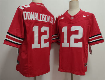 CJ Donaldson Ohio State Buckeyes red Limited jersey