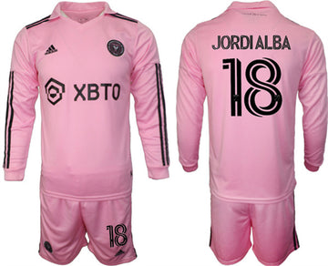 Jordialba Inter Miami CF pink Home jersey