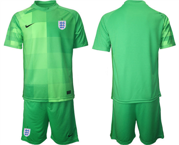 Custom England National Team green jersey