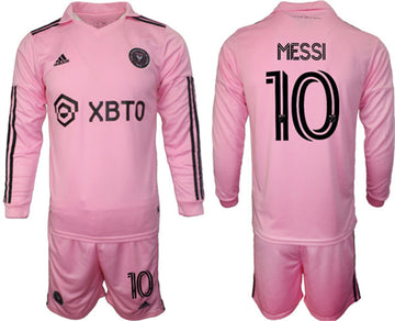 Lionel Messi Inter Miami CF pink Home jersey